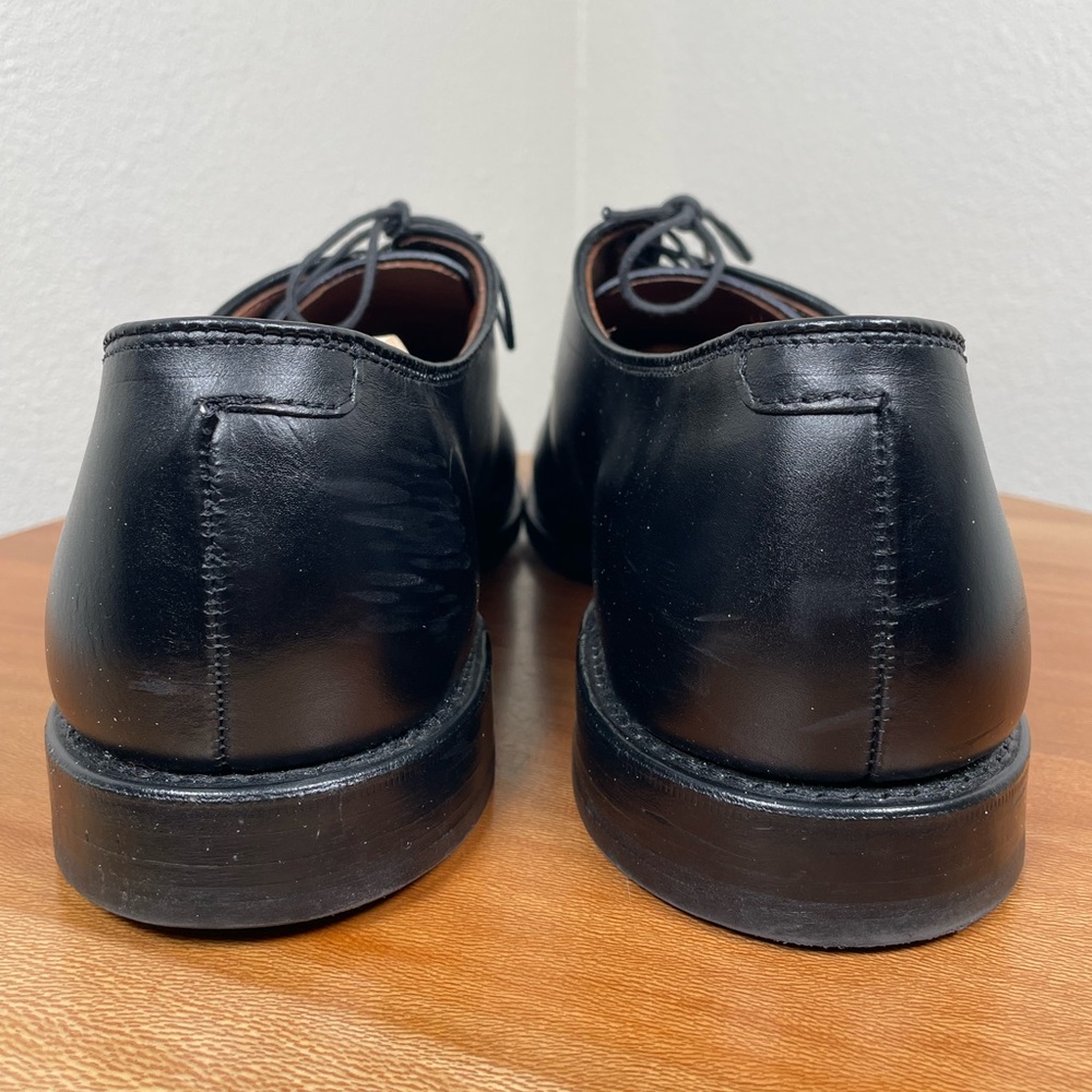 ALLEN EDMONDS Delray Split Toe Lace Up Oxfords Dress Shoes 12D Black Leather USA - Picture 12 of 16